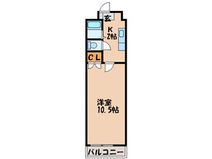 アネモス春日原の物件間取画像